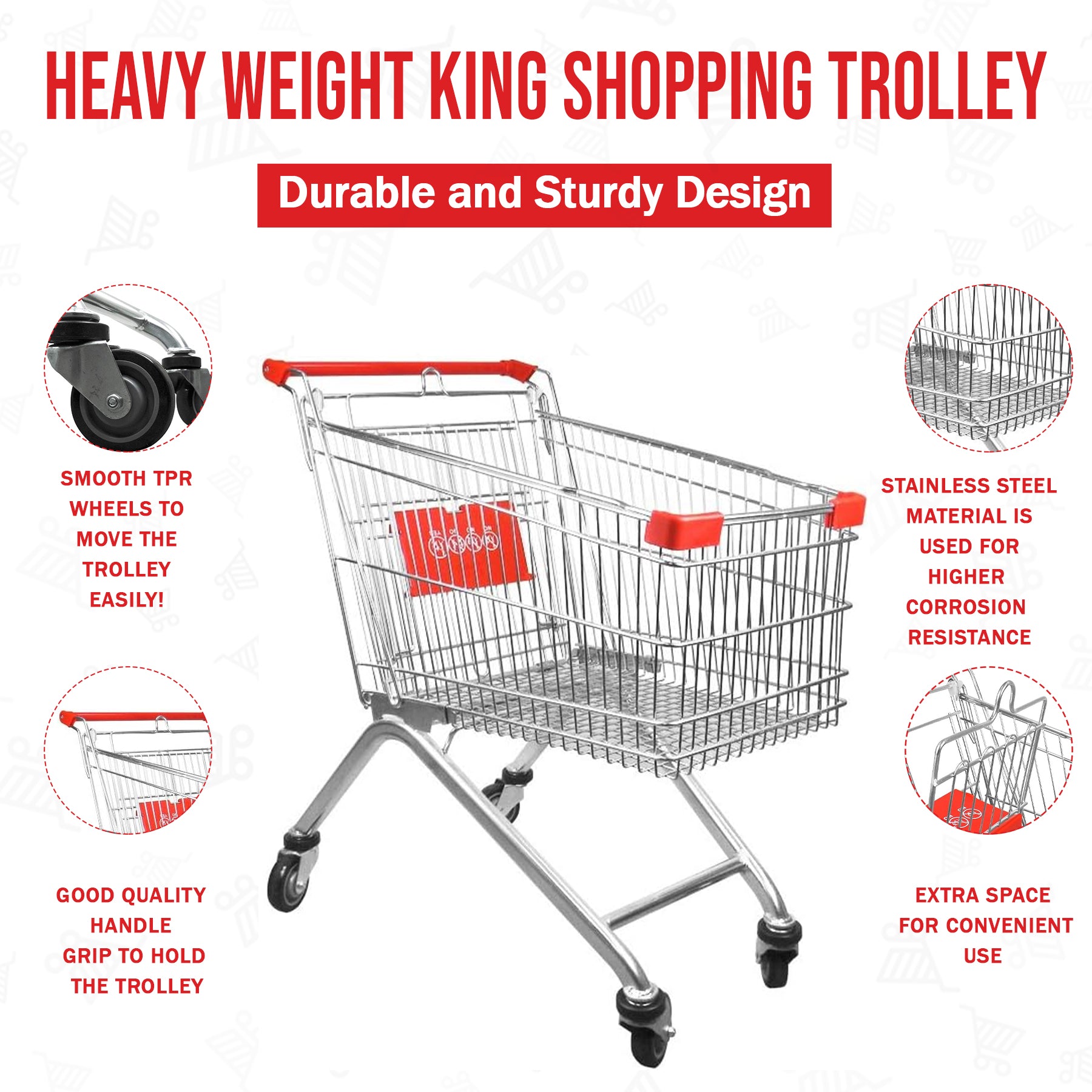 Bigapple supermarket/Shopping Trolleys/Carts - European Style