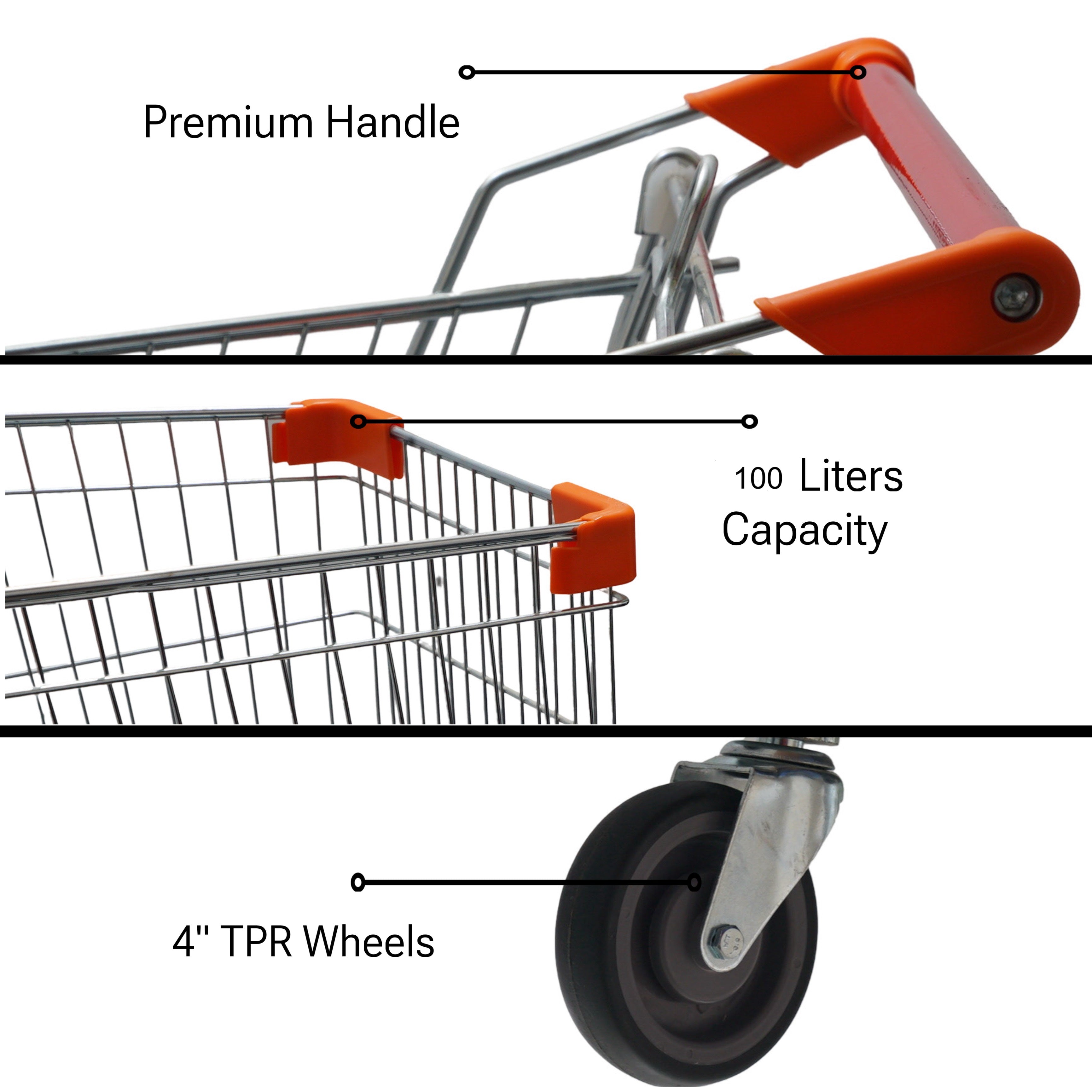 Bigapple supermarket/Shopping Trolleys/Carts - European Style