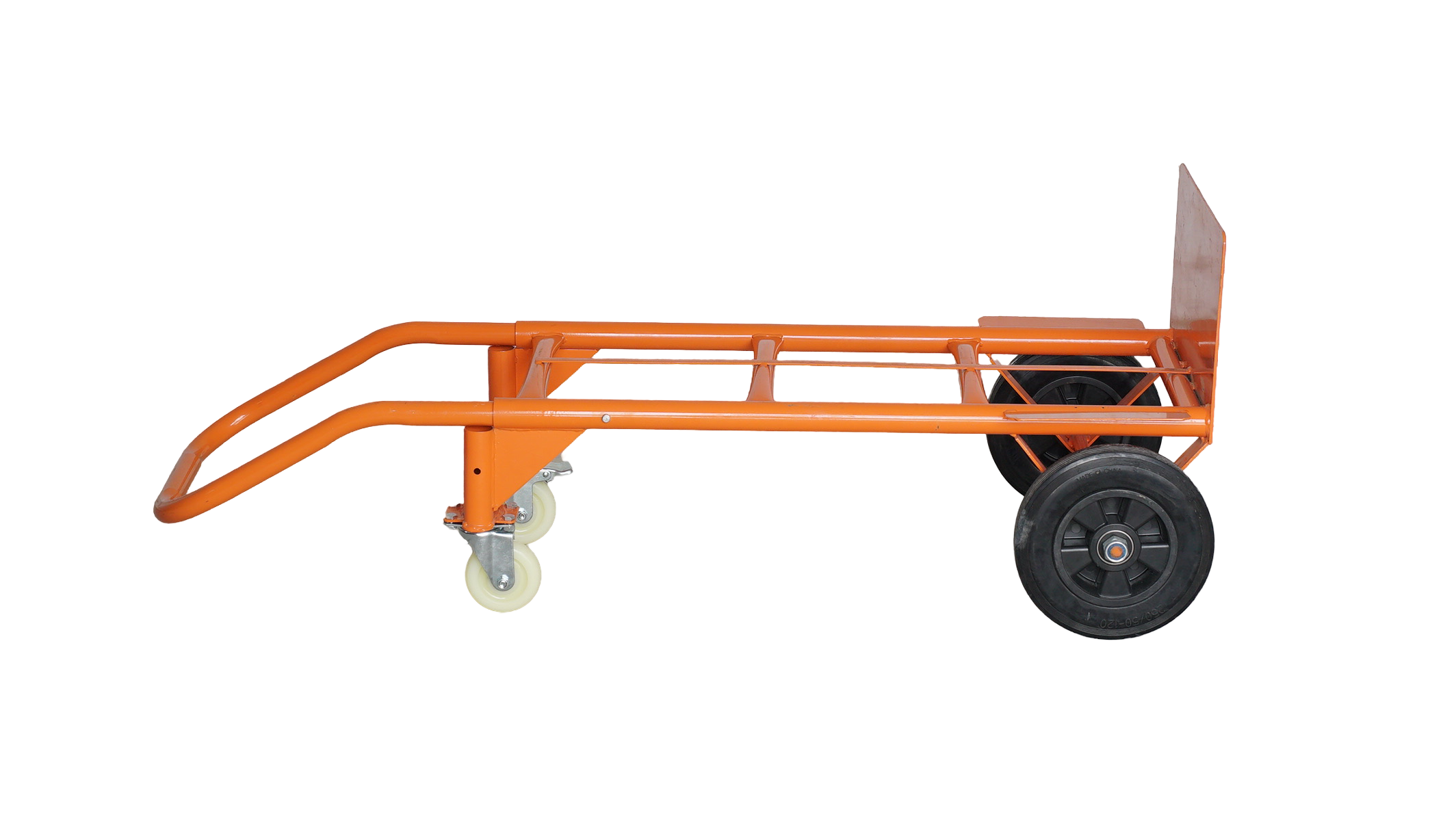 Bigapple 2 way 200 Kg Capacity Mild Steel Powder Coated Cylinder Trolley/Drum Trolley Cart for Homes and Outdoor uses
