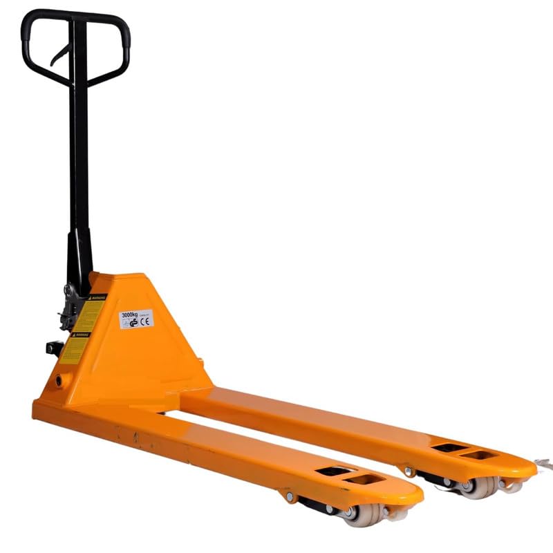 Hand Pallet Truck 3000 Kg (3 Ton) Capacity with Wheels and 550 mm Fork Width