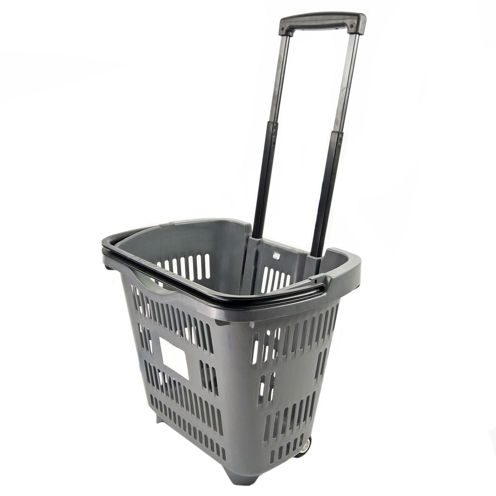Bigapple Heavy Weight King Shopping Trolley, Basket Type - comes with 2 wheels
