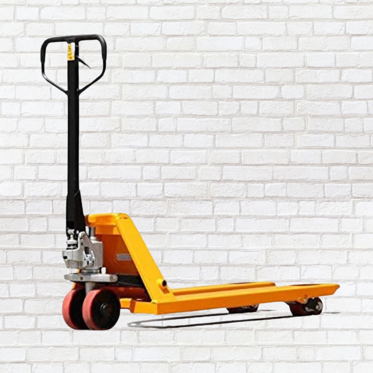 Hand Pallet Truck 2000 Kg (2 Ton) Capacity with Wheels and 550 mm Fork Width