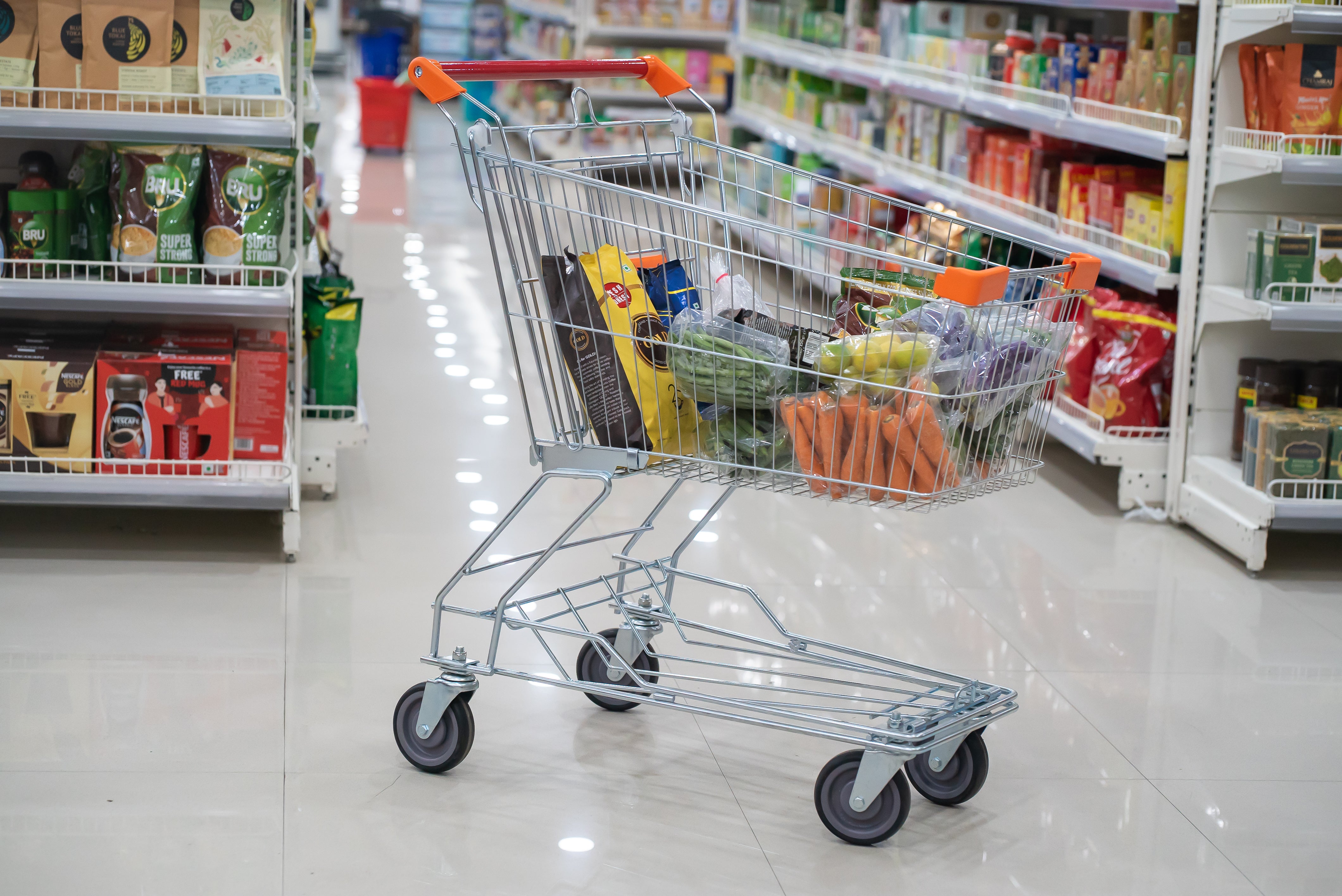 Bigapple supermarket/Shopping Trolleys/Carts  - Asian Style