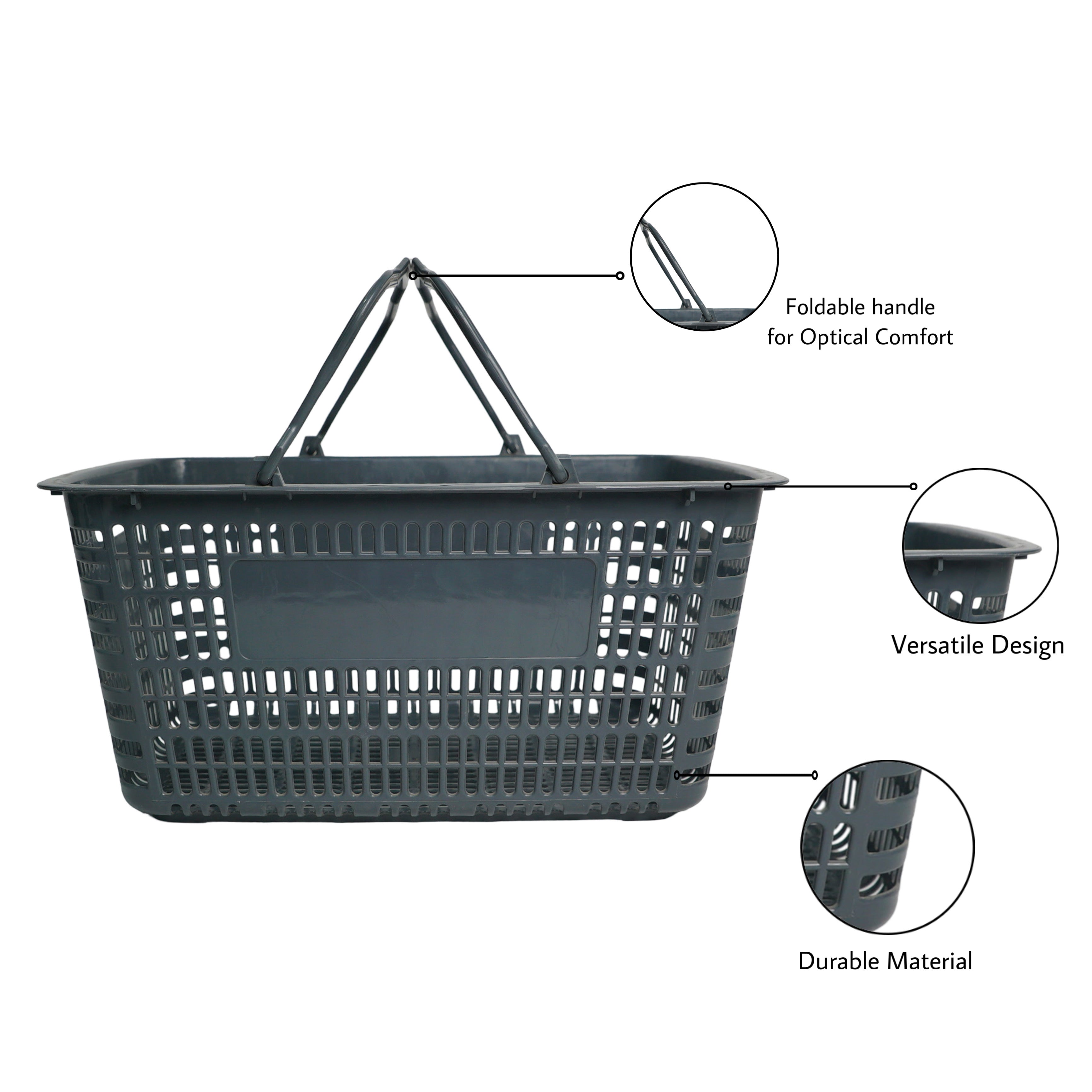 Bigapple 32L Shopping/Grocery Basket