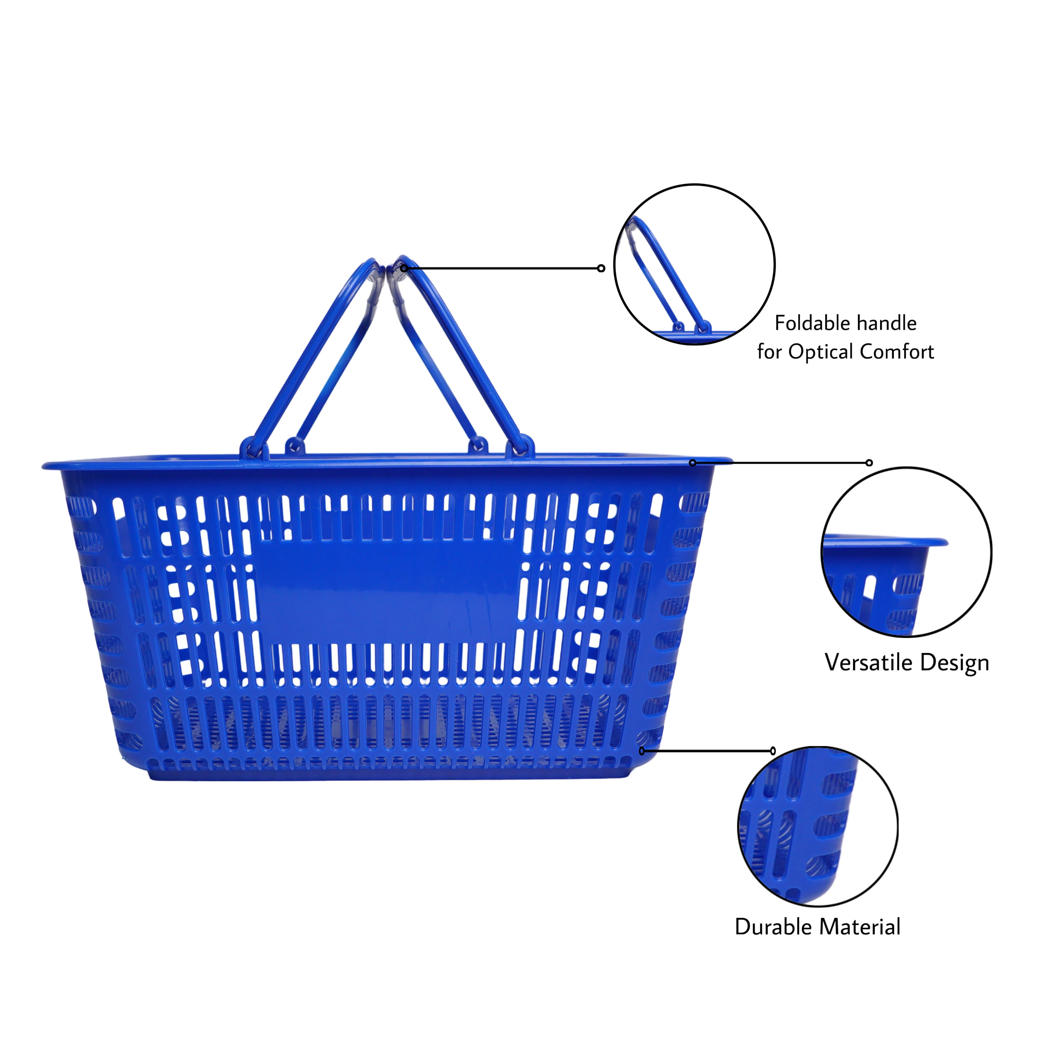 Bigapple 32L Shopping/Grocery Basket