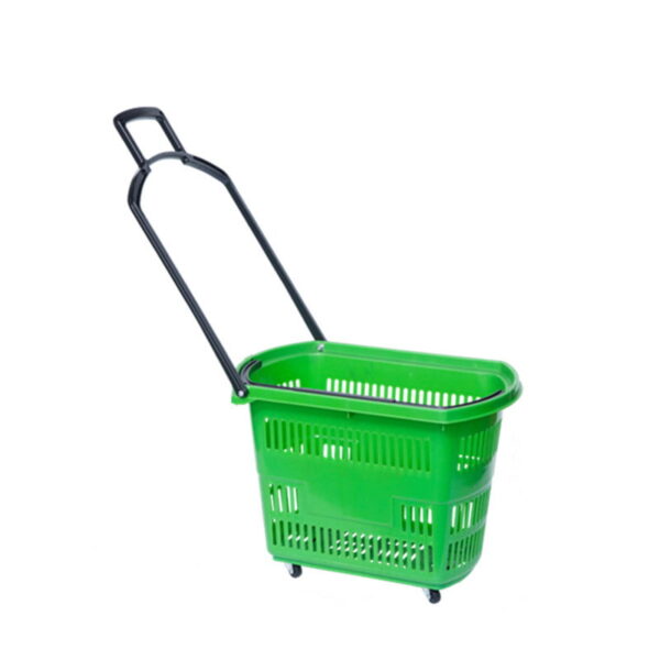shopping basket green